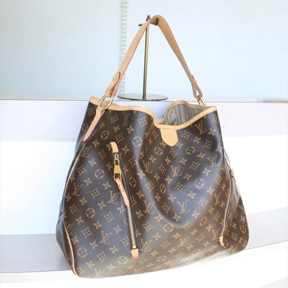 Louis Vuitton Monogram GM DELIGHTFUL Hobo Bag in Brown and Tan - Picture 1 of 6